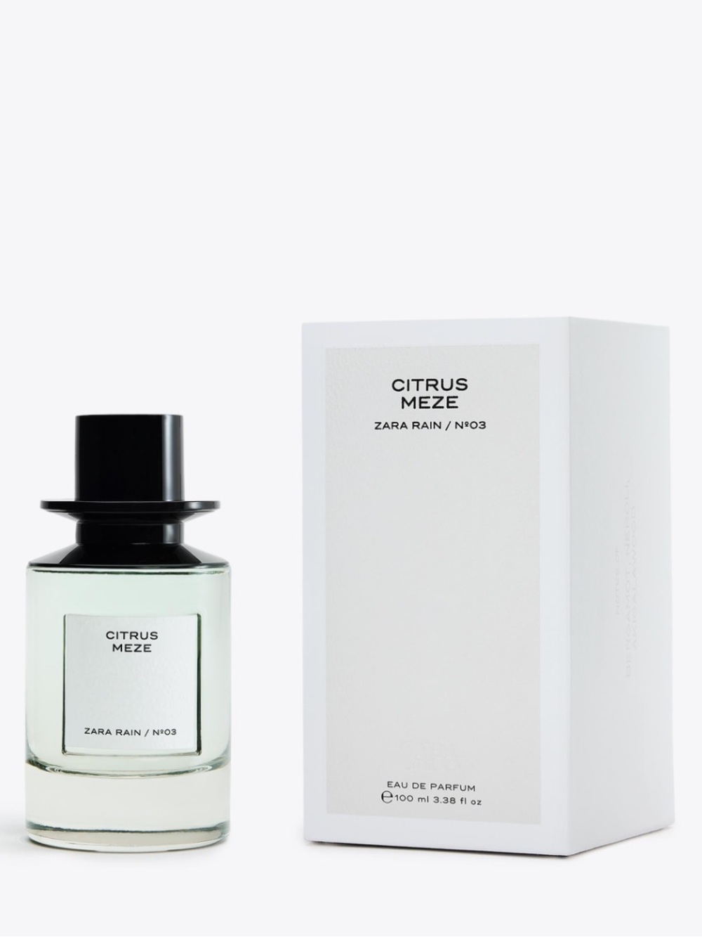 Zara NWT Citrus Meze Zara Rain no.03 100ML